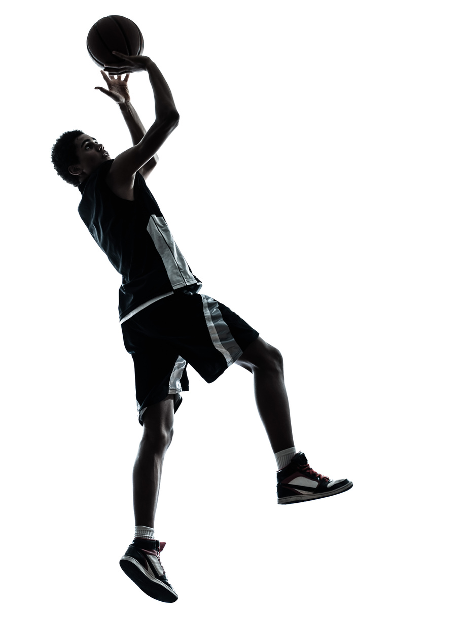 basketball player silhouette